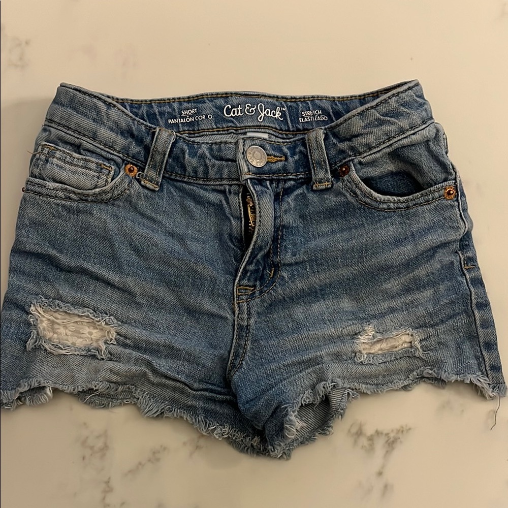 Cat & Jack Kidz Blue Denim Shorts